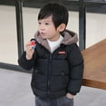 thumbnail image 6 of Kiijoy Boys Winter Coat Warm Bear Ears Hooded Jacket Outerwear, Sizes 18-24M, 6 of 8