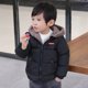 thumbnail image 4 of Gibobby Abrigos de invierno para niños y niñasAbrigo de invierno para niños pequeños y niñas, con capucha y orejas de , chaqueta de bolsillo, ropa de dos(Negro, 2-3 Años), 4 of 5