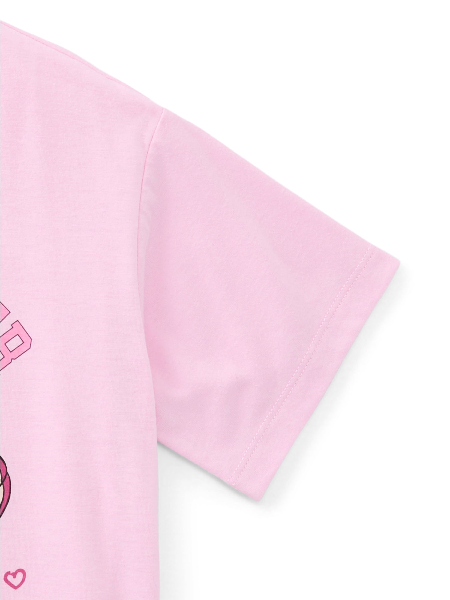 Toy Story Girls Lots O Bear Short Sleeve Graphic T-Shirt, Sizes 4-16