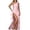 Pink, variant on Summer Dresses for Women 2026 Bodycon Casual Sleeveless Slit Shoulder Wrap Elegant Satin Midi With Asymmetrical Design for Party Night Out Off Shoulder Dress White,L