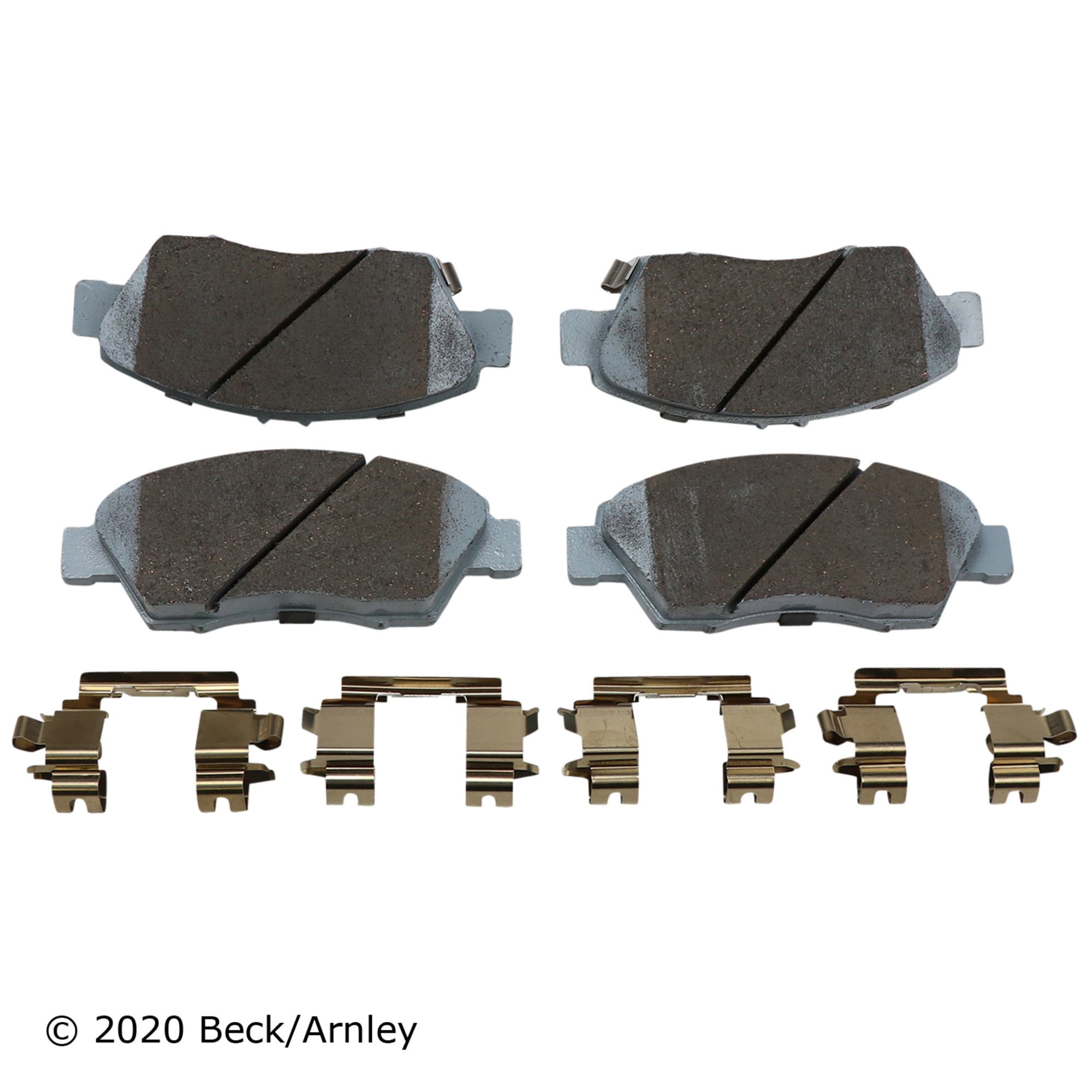 BeckArnley 085-6482 Premium Asm Pads W / Hardware