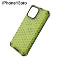 thumbnail image 2 of Étui de Protection Robuste Design Nid d'Abeille Incassable Translucide, Compatible avec Étui iPhone13pro, 2 of 5