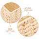 thumbnail image 5 of HEALEEP Canasta Decorativa Beige Tejida Para Almacenamiento De Objetos Múltiples, 5 of 6