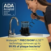 Waterpik Sonic Fusion 2.0 Flossing Electric Rechargeable Toothbrush Set, Black