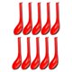 thumbnail image 1 of 10 Pcs Mixing Spoons Japanese Ramen Spoons Melamine Porridge Spoon Soup Spoons Asian Ceramic Soup Spoon, 1 of 3