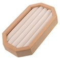 thumbnail image 1 of Wooden Jewelry Organizer Tray for Storage Display with Velvet Lining and Multiple Compartments, 1 of 1