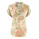 thumbnail image 5 of Vestidos Casuales Para Mujer, Blusas De Mujer De Moda Camiseta informal de manga corta con cuello en V y botones para mujer, 5 of 5