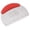 Red, variant on Red Stainless Steel Bench Scraper & Dough Cutter with Measuring Marks, Heavy Duty Pastry Scraper Chopper for Pizza Dough, Bread, Baking, Griddle Cleaning, Non-Slip Heat Resistant Handle, 16×10cm
