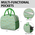 thumbnail image 6 of Lunch Bag Lunch Box for Women Reusable Insulated Lunch Bags,Water-Resistant Avocado Pattern Cooler Lunch Tote Bag, Large Capacity for Work Travel Picnic, 6 of 6