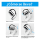 thumbnail image 3 of Audífonos Ai Traductores Idiomas Auriculares Inalámbricos Bluetooth Deportivos  Eo Safe Imports Negro, 3 of 5