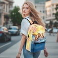 Chririnla Happy Sea Otters at Sunset Child School Book Bags Yorkies ...