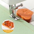 thumbnail image 2 of Hyasfey 1/3Pcs Sewing Machine Magnetic Seam Guide with Scale Multifunctional Home Sewing Job Edge Guide Hemmer Tool Universal Sewing Machine Accessories, 2 of 8
