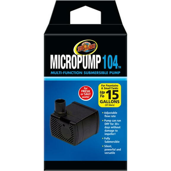 Zoo Med MicroPump, Black, 1 Each