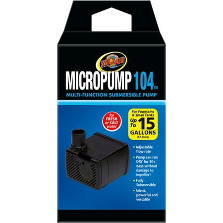 UPC: 0097612021042 | Zoo Med MicroPump  Black  1 Each