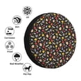 thumbnail image 4 of Yiaed cute insects Print Tire Wheel Cover, tire covers for trailers,rv wheel covers,rv tire covers, camper tire covers,tire covers for cars-17 inch, 4 of 6