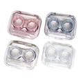 thumbnail image 1 of Advancent Caja organizadora de estuches para lentes de contacto de 4 piezas con pinzas, palo de succión, contenedor para el cuidado de los ojos, Almacenamiento y organización del hogar Advancent HA012427-00, 1 of 6