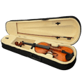 thumbnail image 2 of Tcbosik 16 Inch Acoustic Viola Set for Adults, Musical Instrument Viola Set with Case, Bow and Rosin, Brown, 2 of 11