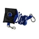 thumbnail image 4 of Cuerda de compañero de buceo Cinturón de buceo de nailon duradero con herrajes de acero inoxidable Bolsa de almacenamiento de color visible para facilitar su transporte Adecuado para Azul, 4 of 9