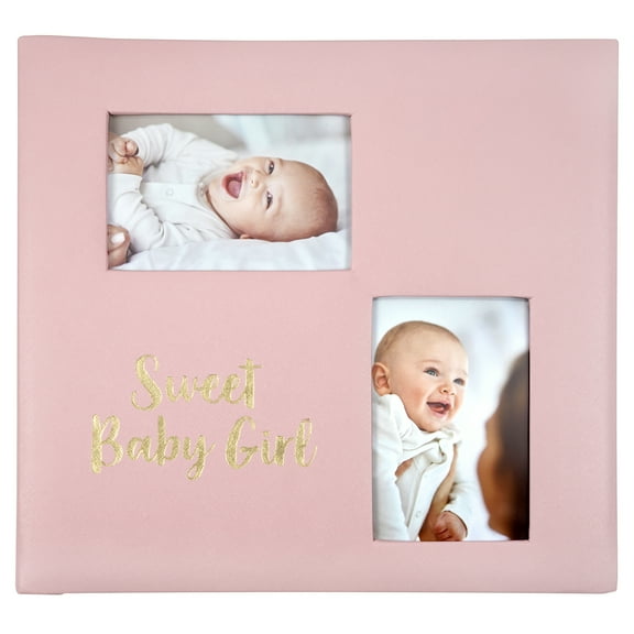 6 Pack: Sweet Baby Girl Scrapbook Album by Recollections