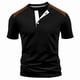 thumbnail image 2 of pstuiky camisetas de manga corta para hombre, Blusa de manga corta de color liso para hombre, estilo informal de verano, a la moda camisas casuales para hombre s, 2 of 4