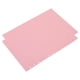 thumbnail image 3 of 20 piezas cubiertas de presentación de encuadernación de plástico PP esmerilado impermeable cubiertas de encuadernación de papel extraíbles para documentos color rosa VoborMX herramienta, 3 of 8