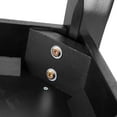 thumbnail image 6 of Topbuy MDF Dressing Stool Old-fashioned Vanity Chair Cushion Padded Seat w/ Rose Pattern Black, 6 of 8