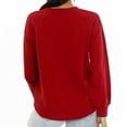 thumbnail image 2 of Women's  Red Utah Utes Yvette Pullover Sweatshirt, 2 of 2