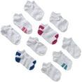 thumbnail image 2 of Gildan Ladies NoShow Comfort Toe Socks 10-pack, 2 of 3