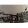 thumbnail image 1 of 24"x36" Gallery Poster, Japanese 14cm Guns on Tarawa, Pacific Ocean, 1943, WWII, 1 of 1