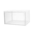 thumbnail image 3 of WRISTBIQUE Shoe Organiser Storage 35 5x27 5x21 5in Transparent Design for Home Use 1Pack, 3 of 6