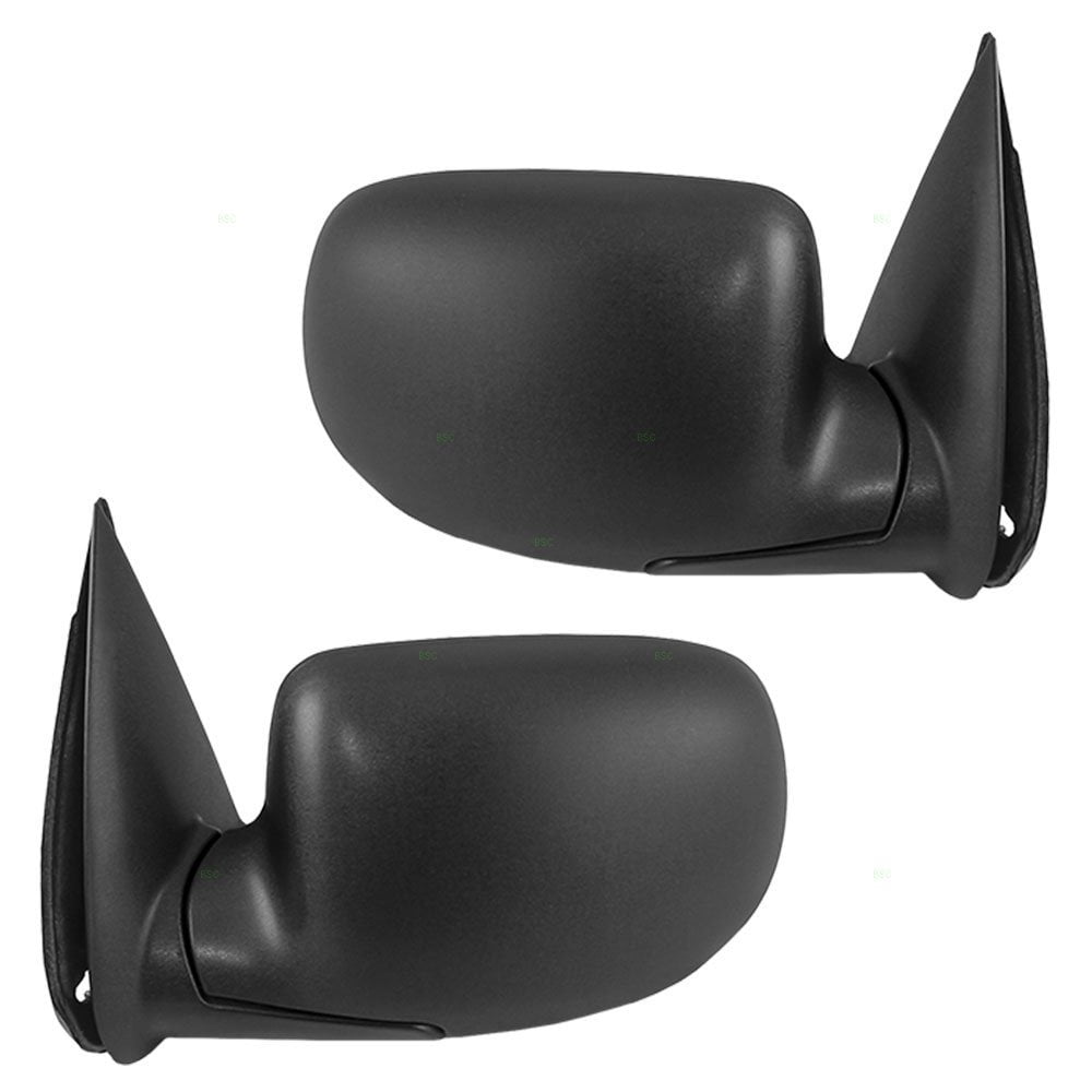 Driver and Passenger Manual Side View Mirrors Replacement for Chevrolet GMC Pickup Truck SUV 5876714 25876715