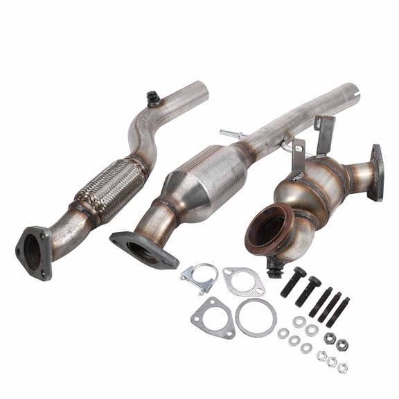 For 2011-2015 Chevrolet Cruze 1.4L l4 Turbo Catalytic Converters Front & Rear