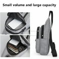 thumbnail image 5 of Kokovifyves Storage & Organization Waterproof Strap Bag Crossbody Backpack with Headphone Hole Strap Backpack Hiking Backpack Multipurpose Crossbody Chest Bag, 5 of 6