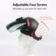 thumbnail image 3 of Casco de soldadura auto-oscureciente con pantalla ajustable - Protección facial completa para soldadura TIG y arco eléctrico, nivel de sombra 6-13, estructura semimáscara, ideal para interiores y, 3 of 7