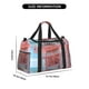 thumbnail image 3 of Fotbe Pastel Pink Beach Cafe Bolsa de Viaje con Estampado, Bolsa de Fin de Semana para Mujer con Compartimento para Zapatos, Bolsa de Gimnasio con Bolsillo Húmedo, 3 of 7