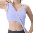 thumbnail image 2 of Purple Tshirts for Women Summer Solid Color Women's Vest Suspender Simple and Exquisite Design Womens Shirts, 2 of 6