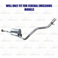 thumbnail image 4 of Northeastern Exhaust Muffler & Tail Pipe Fits 1999-2000 Toyota 4Runner 3.4L (Federal Emissions Models Only) - Direct Fit | Stainless Steel System Kit, 4 of 8