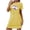 Yellow3, variant on biudgviw Valentines Day Women's Nightgown Short Sleeve Nightshirts Heart Print Casual Crewneck Sleep Dress Loose Lightweight Sleepwear