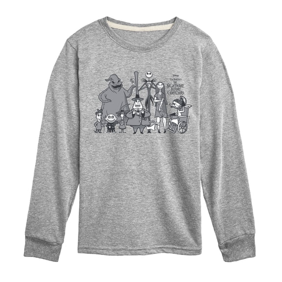 The Nightmare Before Christmas - Lineup - Youth Boys Long Sleeve Graphic T-Shirt