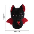 thumbnail image 2 of Halloween Bat Plush Toy, Simulation Soft Stuffed Animal (No Label) for Decor & Diy Use，Plush Toy Pendant, 2 of 2