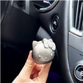 Start Stop Button Cover, Ladies car Interior, Cute 3D Start Button Ignition Switch Decorative Ring Press Start Cover Protective Cover Accessory zinc Alloy Universal