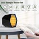 thumbnail image 2 of Mini Desktop Heater,Portable Fan Heater Space Heater,PTC Ceramic Fan Heater 3 Seconds Heat Hexagon Heat Evenly for Office, Bedroom, 2 of 5