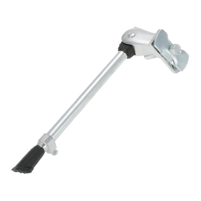 Pata de cabra resistente para bicicleta de montaña, de aleación de aluminio, accesorios de soporte para pies Plata