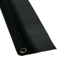 Black Tablecloth Roll (40" X 100') - Party Supplies - 1 Piece