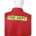 thumbnail image 6 of CHICTRY Men's Firefighter Sets Fireman Contrast Safety Jackets with Pants Helmet Red 190, 6 of 7