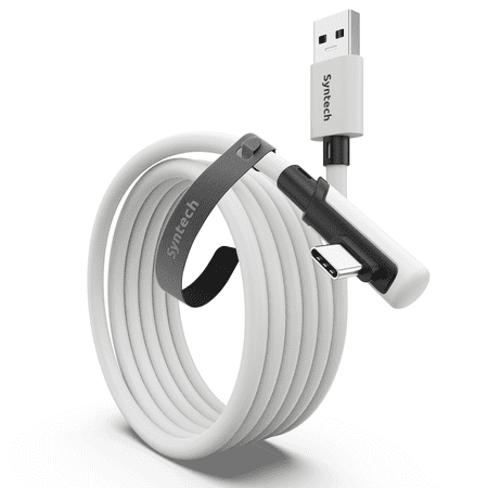 Link Cable 10 FT Compatible with Oculus/Meta Quest 3/Meta Quest 3S, Quest2/Pro/Pico 4/Ultra Accessories and PC/SteamVR, High Speed PC Data Transfer, USB 3.0 to USB C Cable for VR Headset