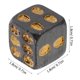 thumbnail image 4 of FELTECHELECTR Dados de calavera de Halloween, dados decorativos con cara de calavera, dados para juegos de rol, dados para fiestas, 4 of 6