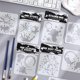 thumbnail image 2 of 6 Pcs PET Drawing Templates Ink Dots Stencils Art and Craft Stencils For Classroom Activities & Crafting Multicolor, 2 of 5