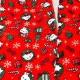 thumbnail image 3 of Pantalones de pijama de Hello Kitty con estampado completo de gato, pantalones de pijama de franela para dormir, pantalones navideños para el hogar, 2XL,Orange,XL, 3 of 10