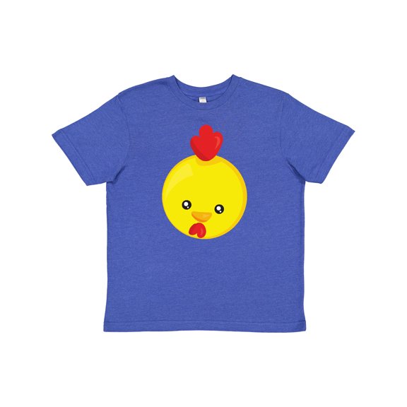 Inktastic Cute Chicken, Baby Chicken, Chick, Rooster Youth T-Shirt